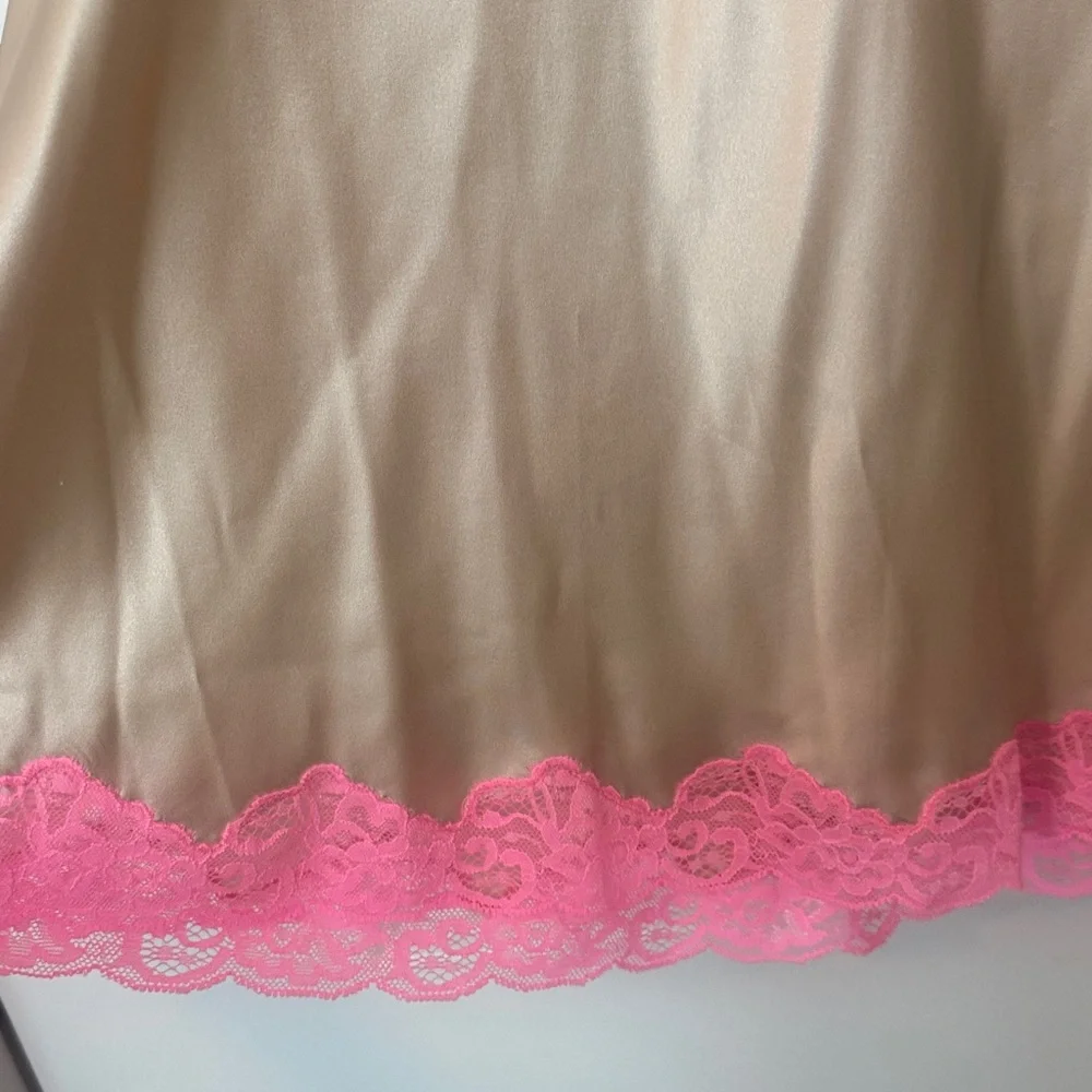 NWT Alexander Wang Silk Slip Dress with Lace - Picture 5 of 7